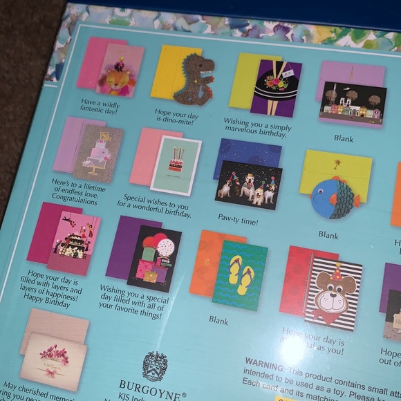 NIB Burgoyne 25 Handmade All Occasion Greeting Cards - Picture 9 of 10